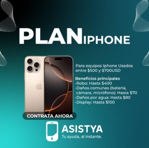 Plan Equipos Iphone (Equipos usados)